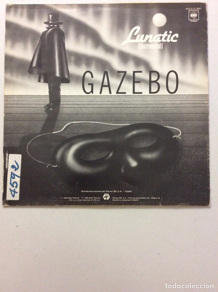 Discos de vinilo: Gazebo. Lunatic. - Foto 2