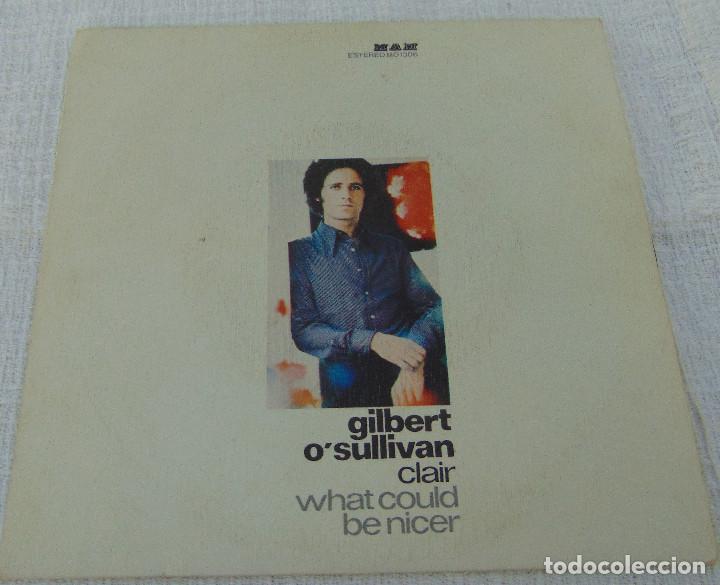 Discos de vinilo: GILBERT OSULLIVAN - CLAIR - SINGLE 1972 - Foto 1