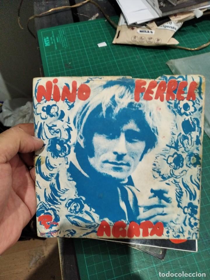 Discos de vinilo: Single NINO FERRER AGATHA - Foto 1