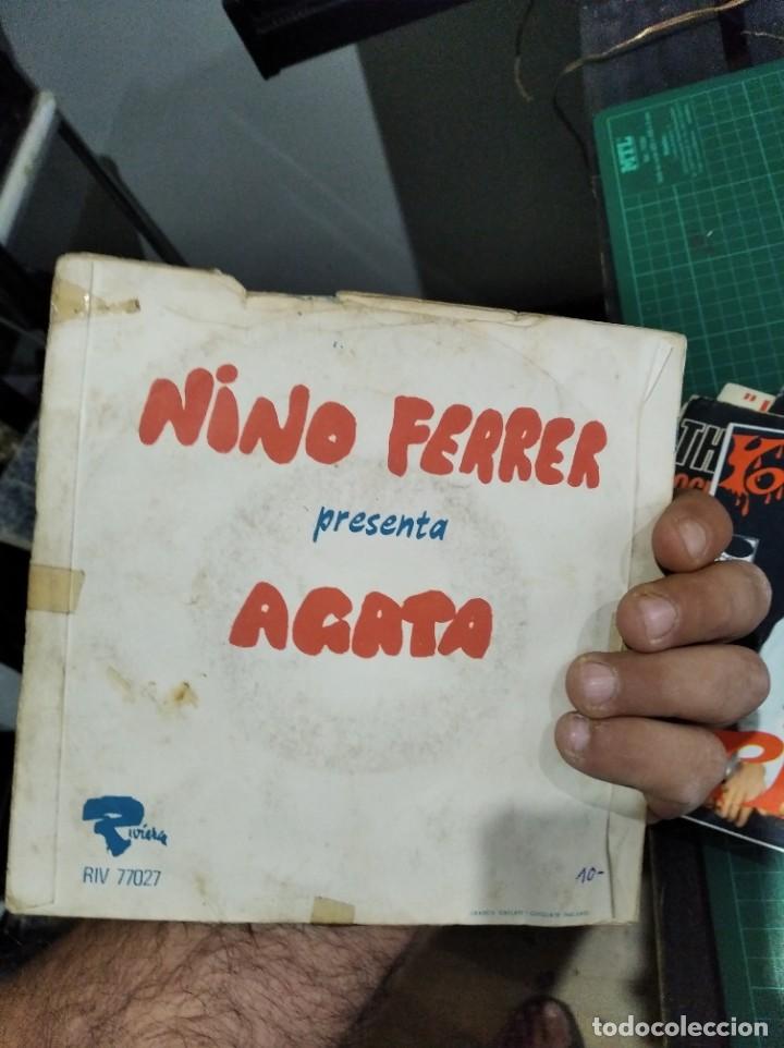 Discos de vinilo: Single NINO FERRER AGATHA - Foto 2