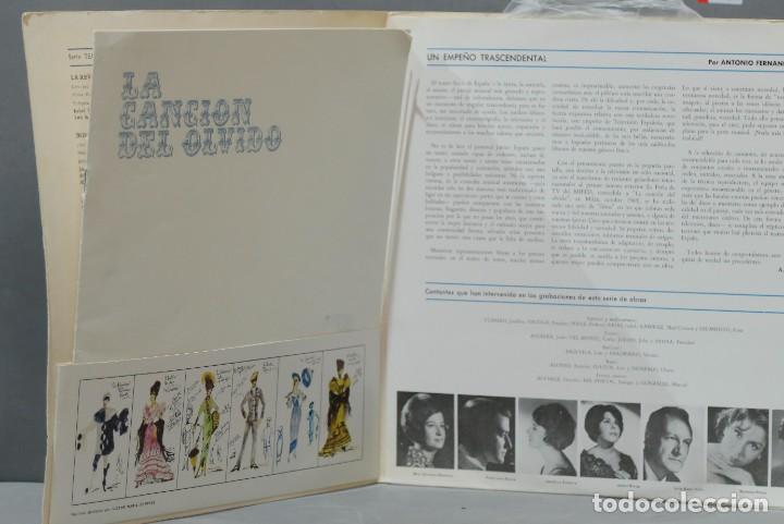 Discos de vinilo: LP. LA CANCION DEL OLVIDO - Foto 2