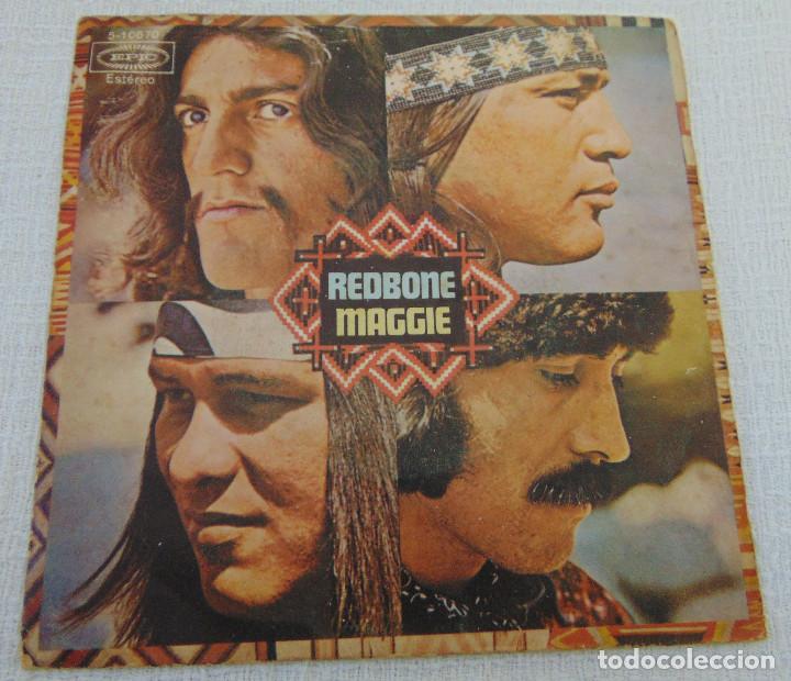Discos de vinilo: REDBONE - MAGGIE - SINGLE 1970 - Foto 1