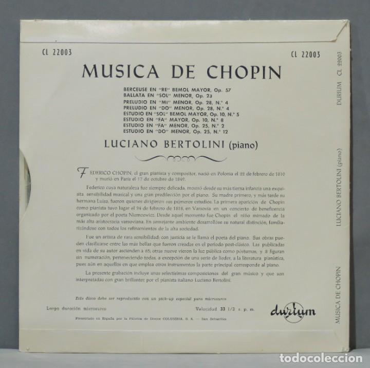 Discos de vinilo: LP. CHOPIN. BERTOLINI - Foto 2