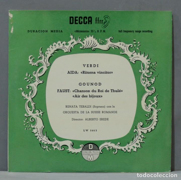 Discos de vinilo: LP. VERDI. GOUNOD. EREDE - Foto 1