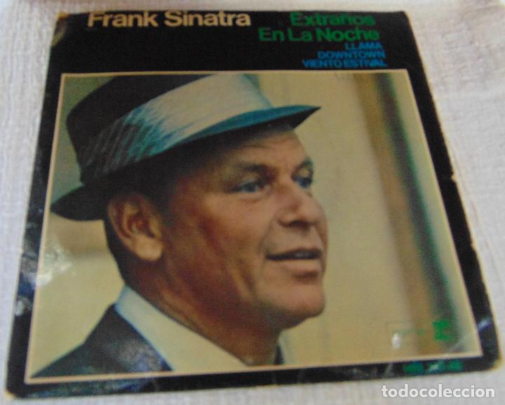Discos de vinilo: FRANK SINATRA - EXTRA&Ntilde;OS EN LA NOCHE + 3 - EP 1966 - Foto 1