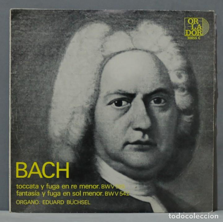 Discos de vinilo: LP. BACH. BWV 565 BWV 524. BUCHSEL - Foto 1