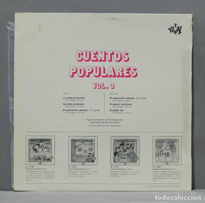 Discos de vinilo: LP. CUENTOS POPULARES VOL. 3 - Foto 2