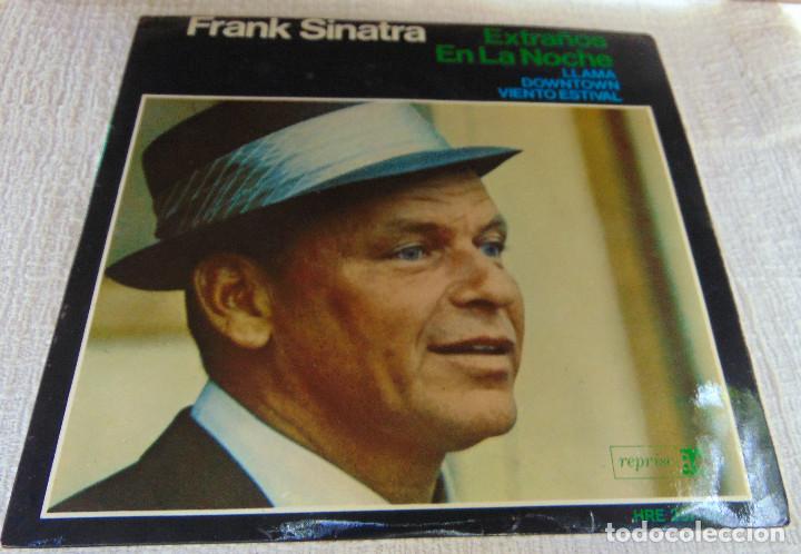 Discos de vinilo: FRANK SINATRA - EXTRA&Ntilde;OS EN LA NOCHE + 3 - EP 1966 - Foto 1