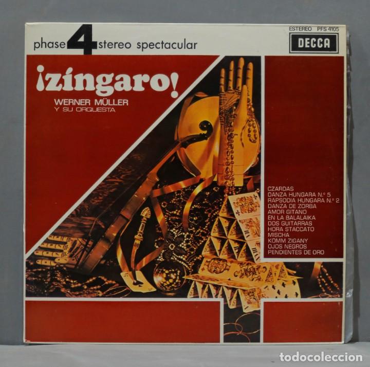 Discos de vinilo: LP. Werner M&uuml;ller y Su Orquesta &ndash; &iexcl;Z&iacute;ngaro! - Foto 1