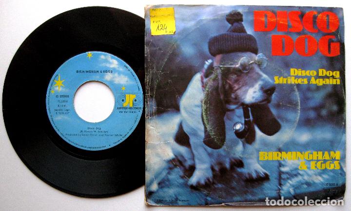 Discos de vinilo: Birmingham & Eggs - Disco Dog - Single Jupiter Records 1977 BPY - Foto 2