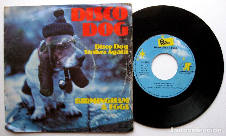 Discos de vinilo: Birmingham & Eggs - Disco Dog - Single Jupiter Records 1977 BPY - Foto 1