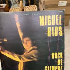 Discos de vinilo: DISCO DE VINILO ROCK DE SIEMPRE MIGUEL RÍOS, MUY NUEVO. Lote 358627820