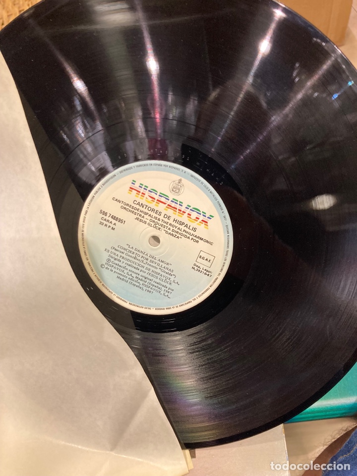 Discos de vinilo: Disco cantores de hispalis, muy nuevo - Foto 3