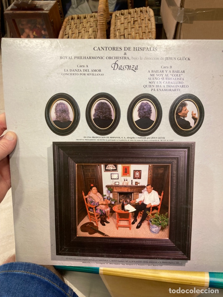 Discos de vinilo: Disco cantores de hispalis, muy nuevo - Foto 4