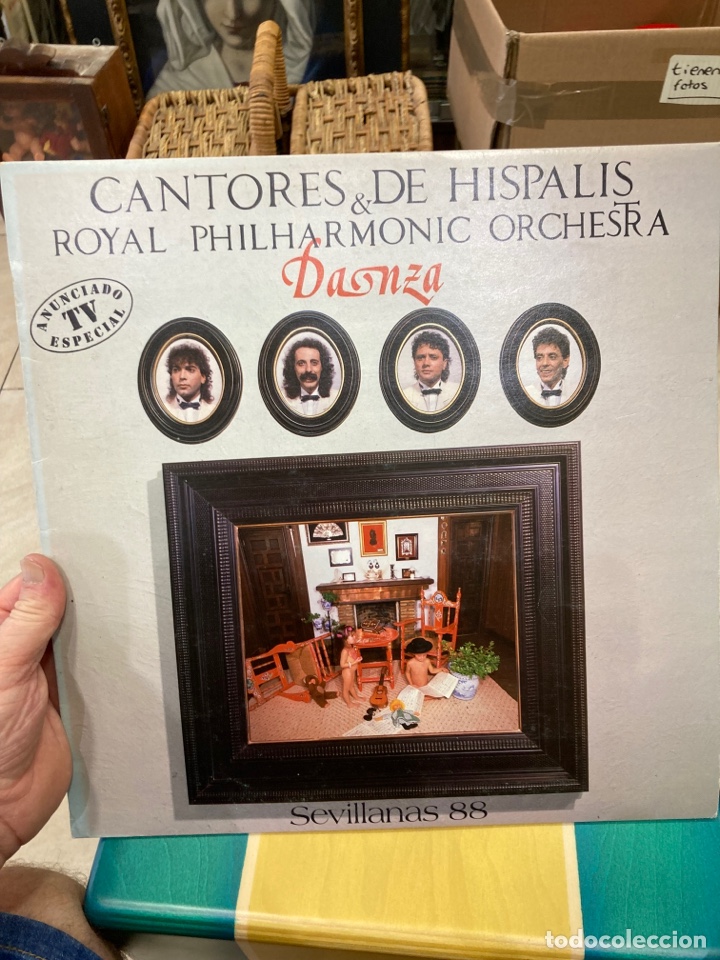 Discos de vinilo: Disco cantores de hispalis, muy nuevo - Foto 1