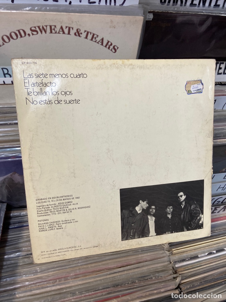 Discos de vinilo: Los pistones las siete menos cuarto - Foto 2