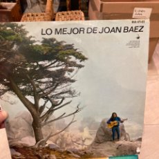 Discos de vinilo: DISCO DE VINILO LO MEJOR DE JOAN BAEZ, MUY NUEVO