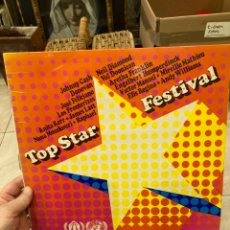 Discos de vinilo: DISCO DE VINILO TOP STAR FESTIVAL, MUY NUEVO. Lote 358634035