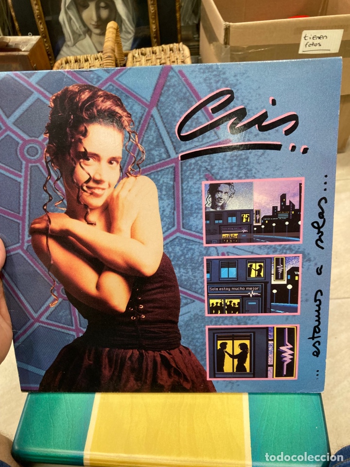 Discos de vinilo: Disco de vinilo cris, estamos a solas - Foto 1