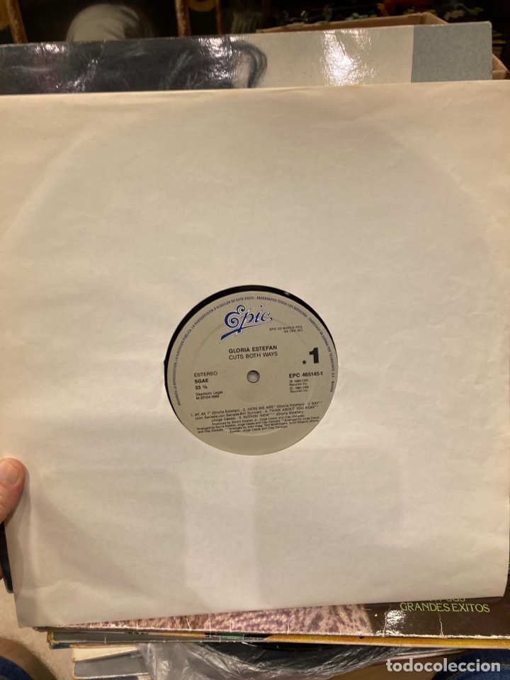Discos de vinilo: Disco de vinilo gloria stefan, muy nuevo - Foto 2
