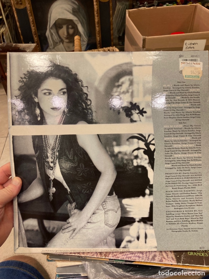 Discos de vinilo: Disco de vinilo gloria stefan, muy nuevo - Foto 4