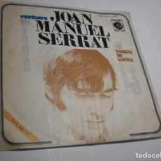 Discos de vinilo: SINGLE JOAN MANUEL SERRAT. PENÉLOPE. TIEMPO DE LLUVIA. NOVOLA 1969 (BUEN ESTADO)