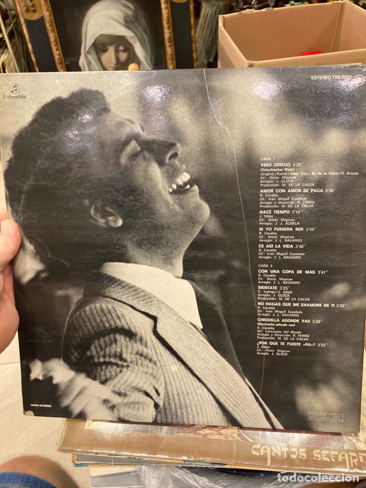 Discos de vinilo: Disco de vinilo Jose Velez, muy nuevo - Foto 3