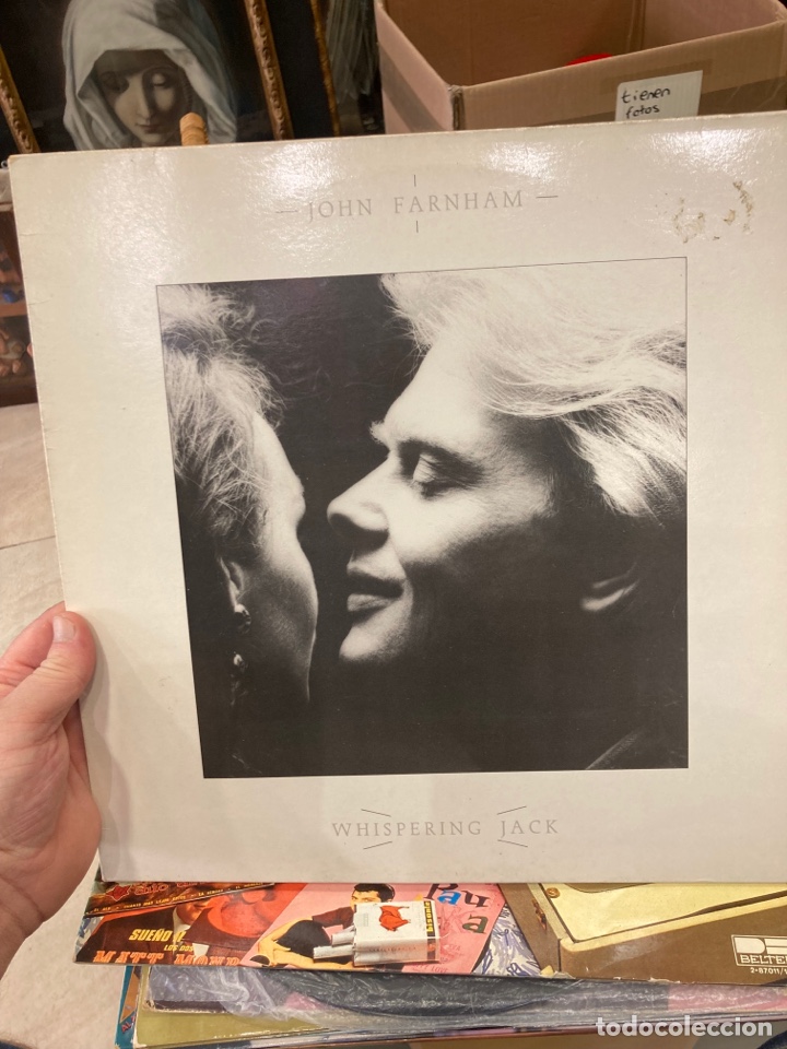 Discos de vinilo: Disco de vinilo jhon farham muy nuevo - Foto 1
