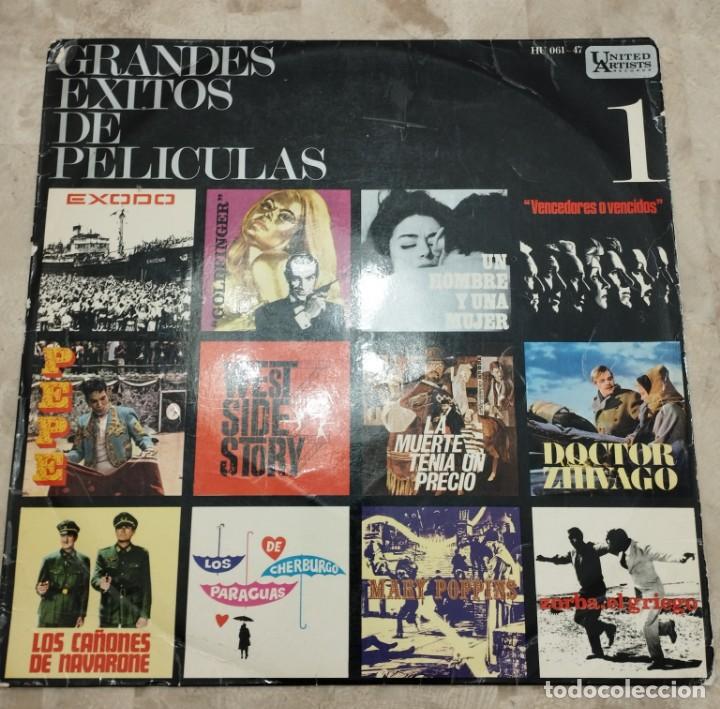 Discos de vinilo: LP grandes Exitos de peliculas - Foto 1
