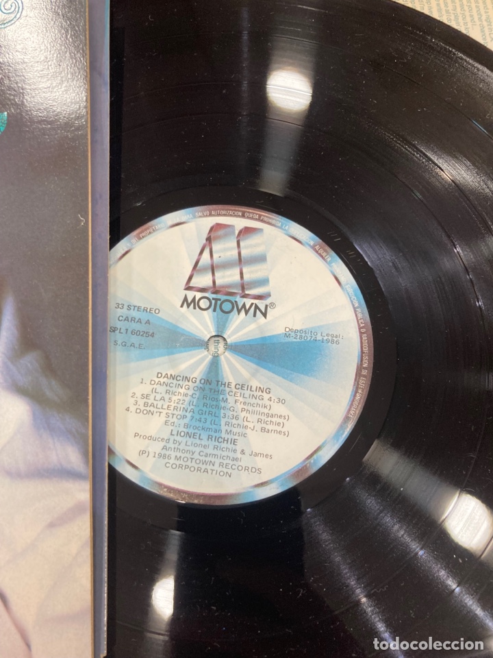 Discos de vinilo: Disco lionel richie muy nuevo - Foto 4