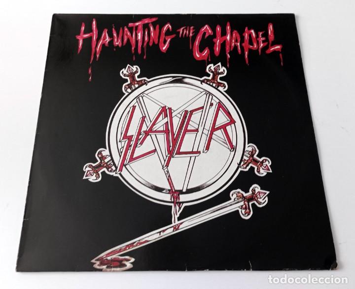 Discos de vinilo: LP SLAYER - HAUNTING THE CHAPEL - Foto 1