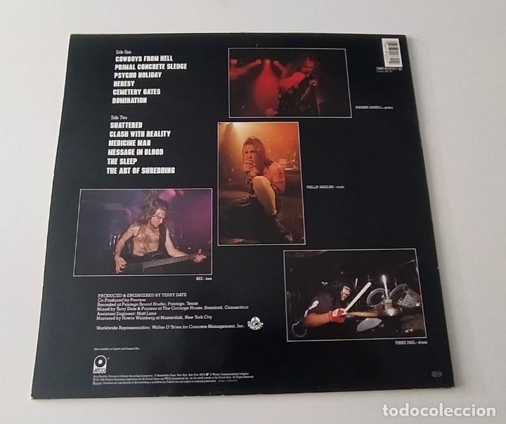 Discos de vinilo: LP PANTERA - COWBOYS FROM HELL - Foto 2