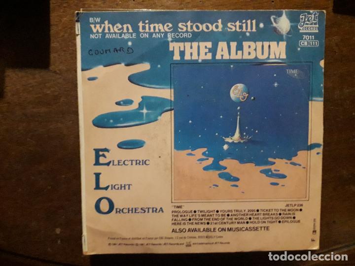 Discos de vinilo: Electric light orchestra - hold on tight + when time stood still - Foto 2