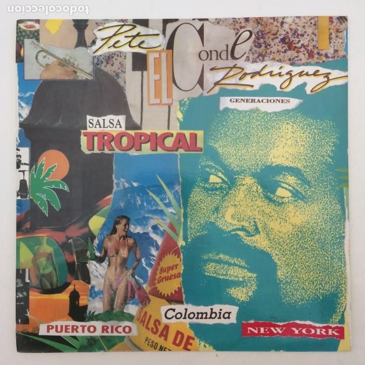 Disques de vinyle: Pete El Conde Rodriguez &lrm;&ndash; Generaciones , Columbia 1993 Carolina Marcas*