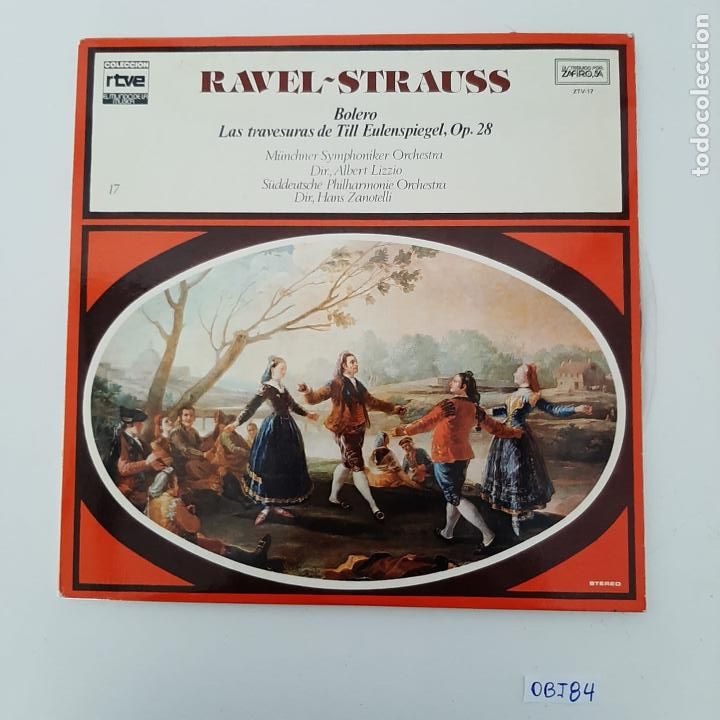 Discos de vinilo: Ravel Strauss - Foto 1