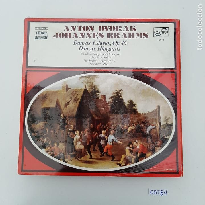 Discos de vinilo: Anton Dvorak Johannes Brahms - Foto 1