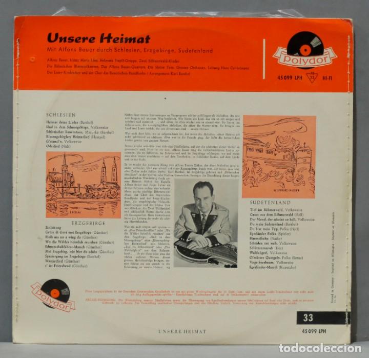 Discos de vinilo: LP. UNSERE HEYMAT - Foto 2
