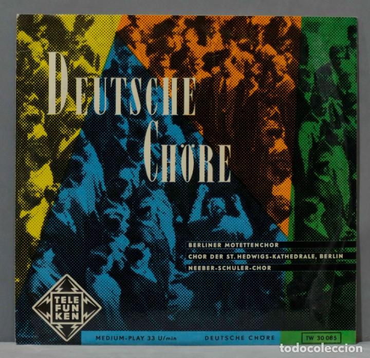 Vinyl records: LP. Deutsche Ch&ouml;re