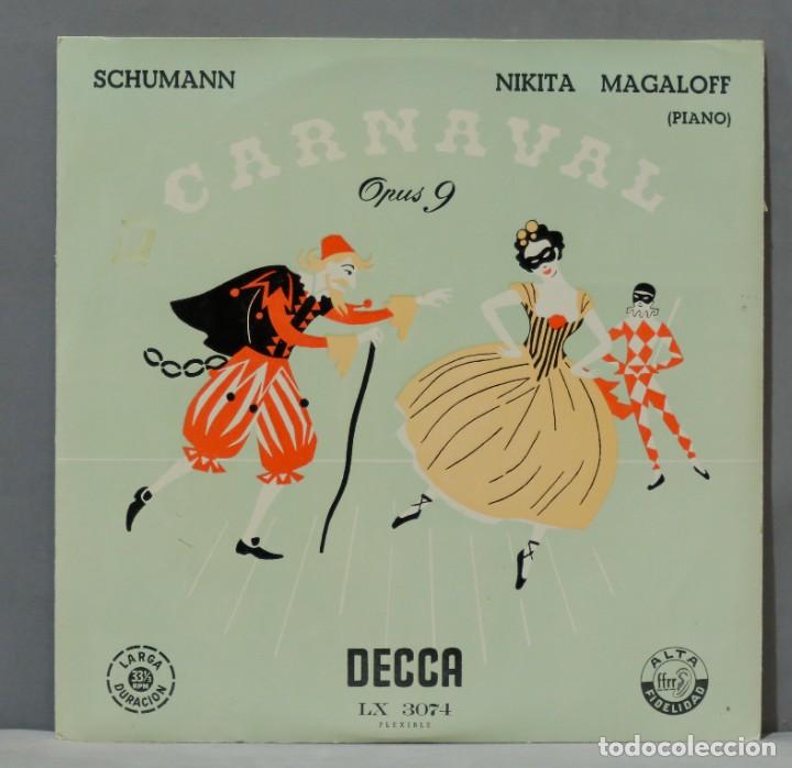 Discos de vinilo: LP. Schumann, Nikita Magaloff &ndash; Carnaval - Foto 1