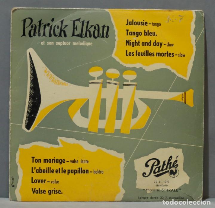 Discos de vinilo: LP. Patrick Elkan Et Son Septuor M&eacute;lodique - Foto 1