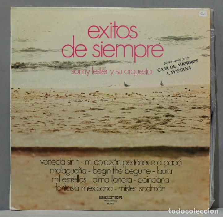 Discos de vinilo: LP. Sonny Lester Y Su Orquesta &ndash; &Eacute;xitos De Siempre - Foto 1