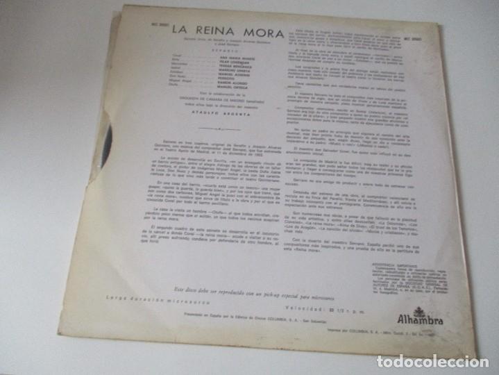 Discos de vinilo: JOS&Eacute; SERRANO La reina mora W4070 - Foto 2