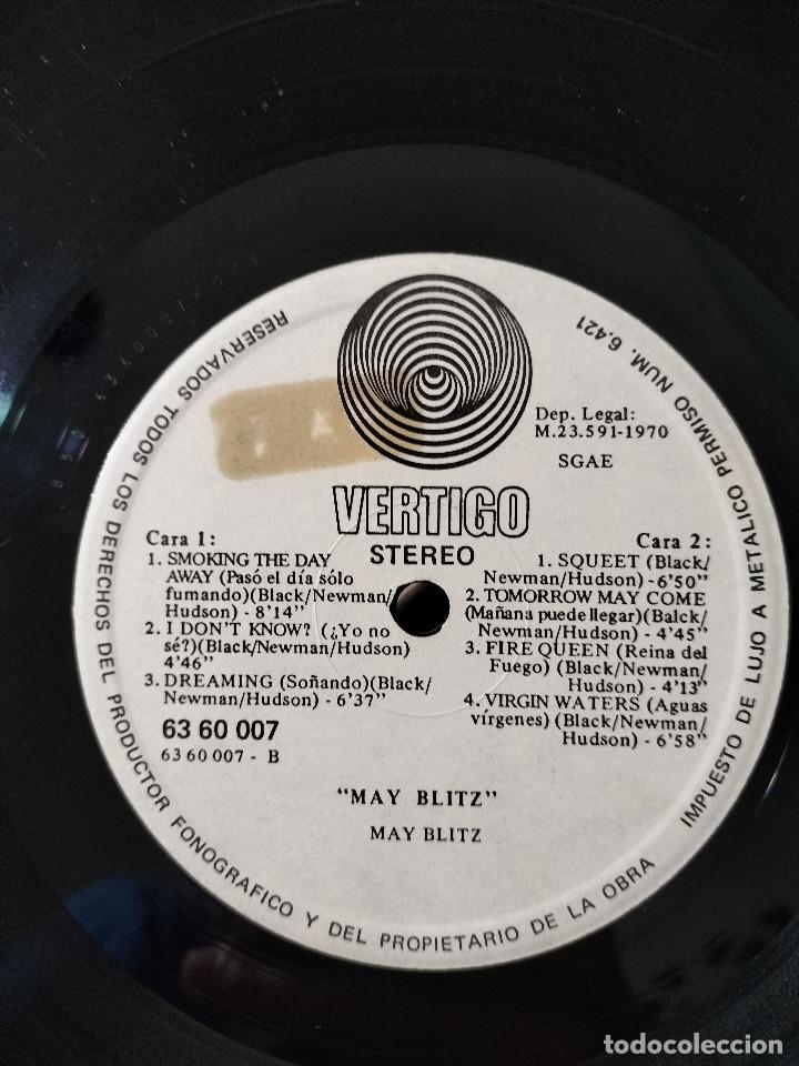 Discos de vinilo: MAY BLITZ HARD ROCK PSYCH - Foto 3