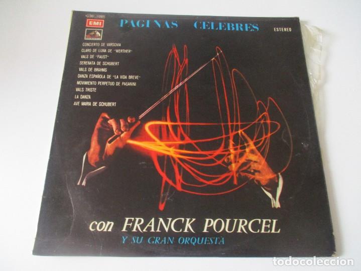 Discos de vinilo: FRANCK POURCEL P&aacute;ginas c&eacute;lebres DI4076 - Foto 1
