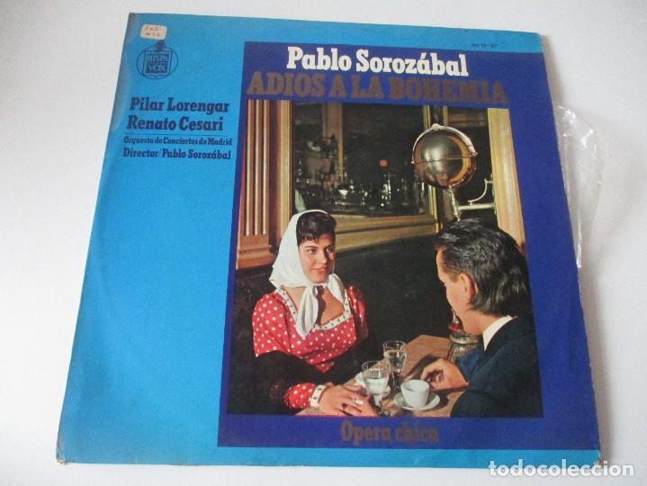 Discos de vinilo: PABLO SOROZ&Aacute;BAL Adios a la bohemia DI4077 - Foto 1