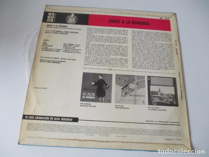 Discos de vinilo: PABLO SOROZ&Aacute;BAL Adios a la bohemia DI4077 - Foto 2