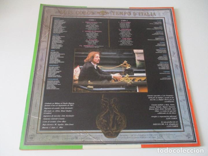 Discos de vinilo: LUIS COBOS Tempo D&acute;Italia DI4106 - Foto 2