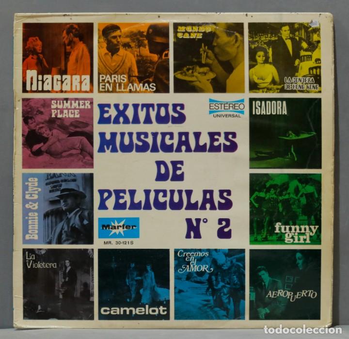 Discos de vinilo: LP. EXITOS MUSICALES DE PELICULAS N&ordm; 2 - Foto 1
