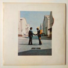 Disques de vinyle: PINK FLOYD- WISH YOU WERE HERE- SPAIN LP 1975 + INSERT + POSTAL- VINILO CASI NUEVO.. Lote 358787890