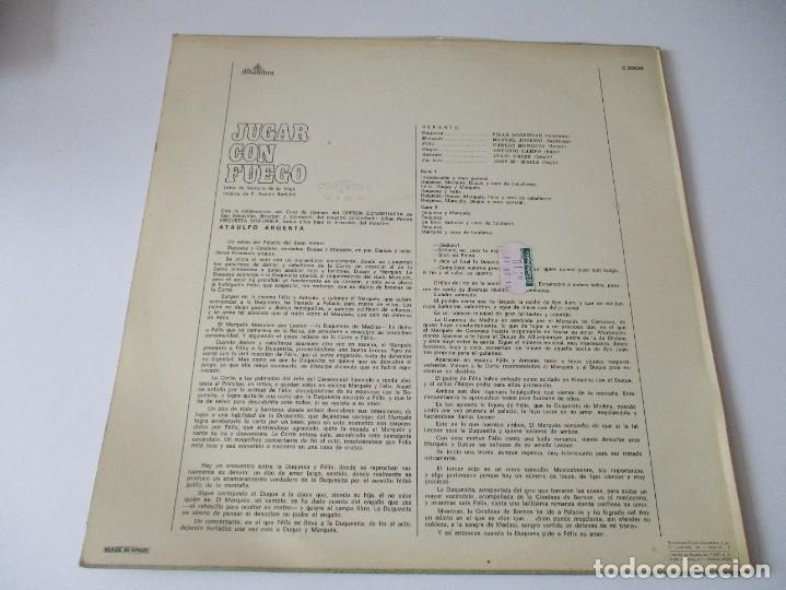 Discos de vinilo: JUGAR CON FUEGO DI4113 - Foto 2